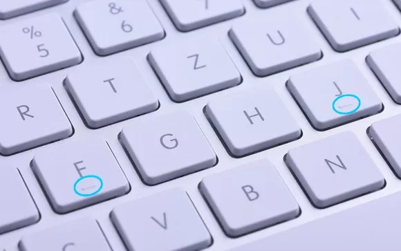 Marcas en teclado